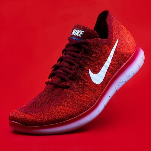 Nike red sneakers