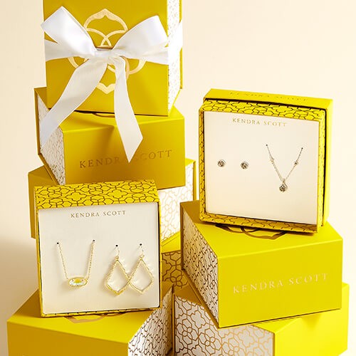 Kendra Scott Gold Gift Boxes